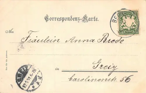 Steinach gegen das Gschnitzthal Brennerbahn Postkarte AK 1901