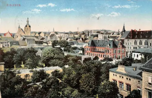 Eisleben Ansicht Feldpostkarte AK 1915