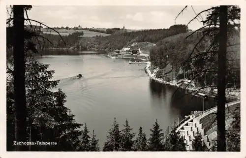 Zschopau-Talsperre Kriebstein Waldheim Sachsen Postkarte