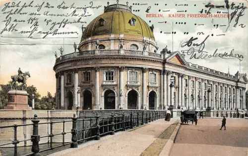 Berlin Kaiser Friedrich-Museum AK 1908