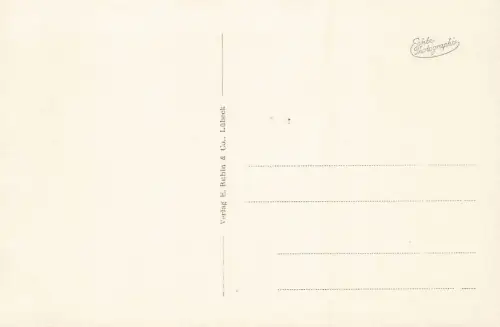 Hafeneinfahrt Ostseebad Kolberg Pommern Postkarte AK