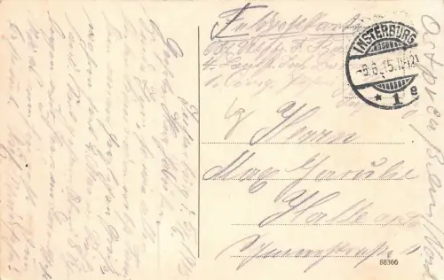 Insterburg Totalansicht Feldpostkarte AK 1915