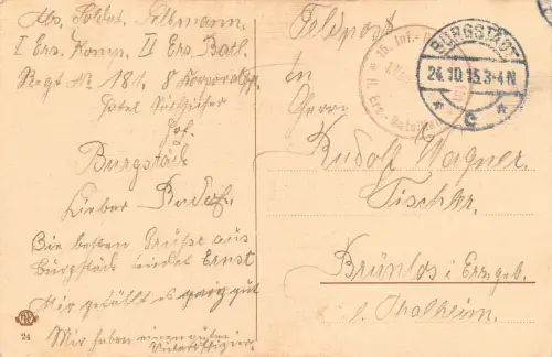 Kronprinz Rupprecht v. Bayern Postkarte