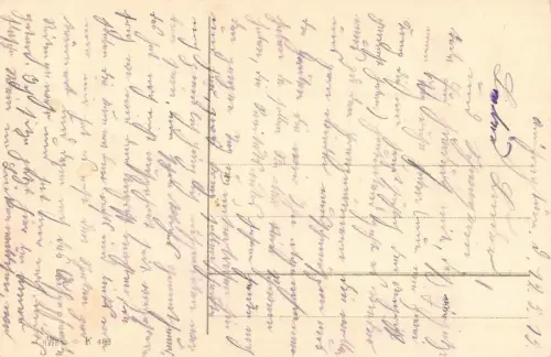 Viele gute Grüße zu Pfingsten! Reichsfahne Patriotika Postkarte AK 1915