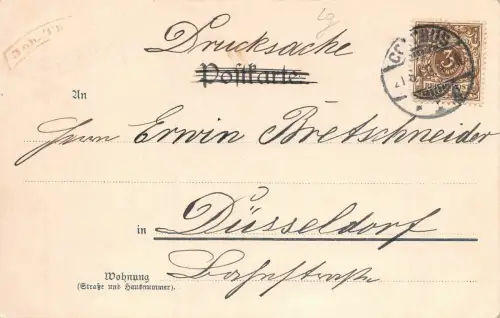 Spreewald Lübbenau von der Goroschoa AK 1900