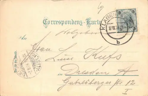 Maria Wörth Ansicht Postkarte AK 1904