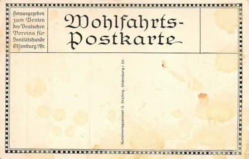 Portrait Generalfeldmarschall Hindenburg mit Pickelhaube Patriotika Postkarte AK