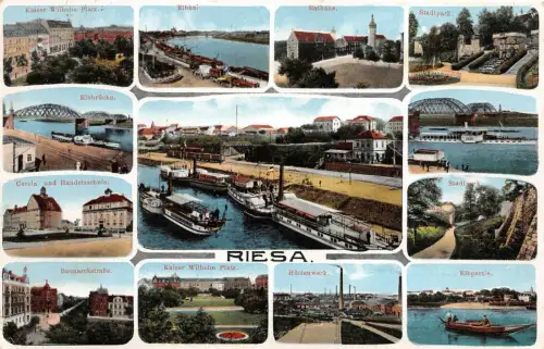 Riesa Panorama 1915