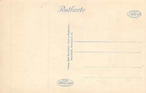 Bad Polzin Pom. Schweiz Fünfsee Postkarte AK