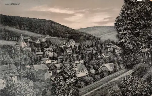 Kipsdorf Erzgebirge Ansicht Postkarte