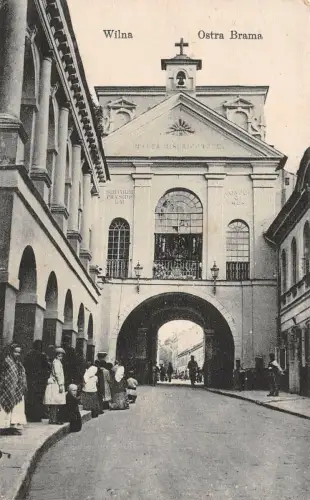 Wilna Ostra Brama Feldpostkarte AK 1917