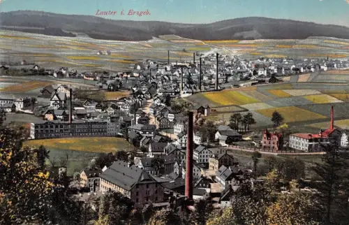 Lauter i. Erzgeb. Ansicht Postkarte 1925