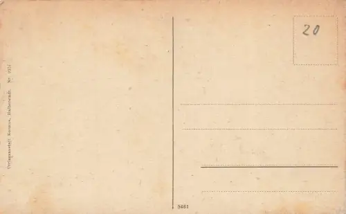Bischöflicher Palais in Münster Nordrhein-Westfalen Postkarte AK