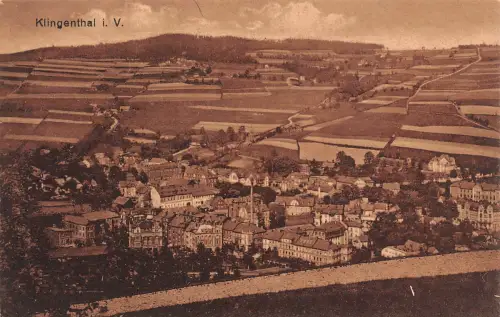 Klingenthal i. V. Ansicht Postkarte