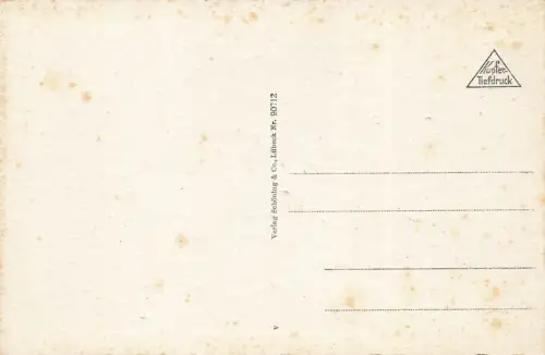 Ansicht Hafen von Stettin Pommern Postkarte AK