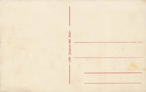 Strandleben zur Hochsaison Ostseebad Swinemünde Pommern Postkarte AK