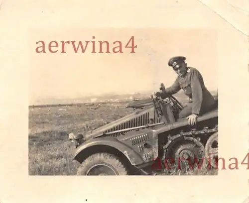 Geländerfahrt Halbketten - Zugmaschine Sd. Kfz 10 Büssing - NAG D 7