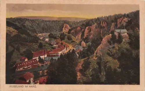 Rübeland im Harz Postkarte AK