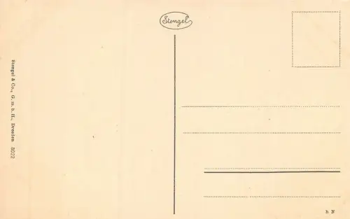 Danzig Rathaus und Marienkirche Postkarte AK