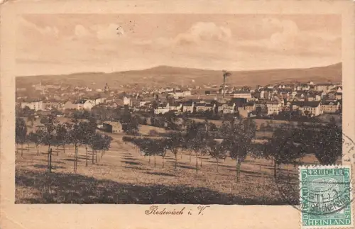 Rodewisch i. V. Ansicht Postkarte AK 1926