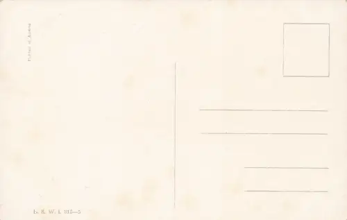 Eindecker Flugzeug Dackel Künstlerkarte K. Feiertag Nr 5