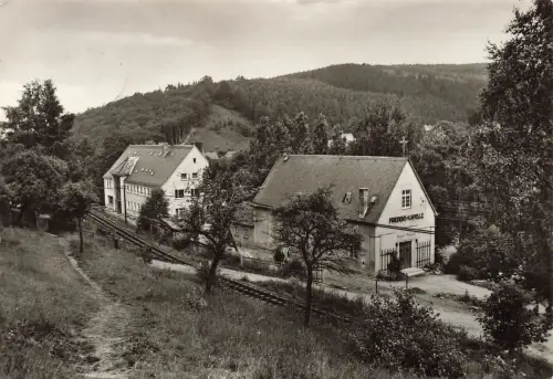 Friedenskapelle mit Martin-Luther-King-Haus Schmiedeberg Sachsen AK 1972