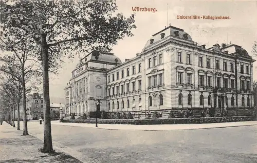 Würzburg Universitäts-Kollegienhaus Postkarte AK 1910