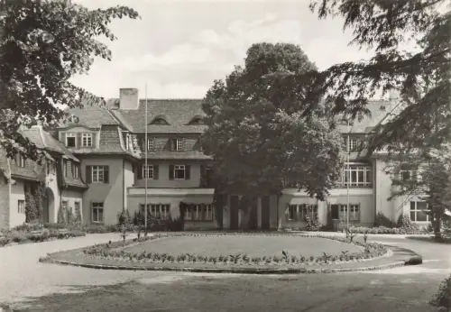 Neu Fahrland Sanatorium Heinrich Heine Potsdam Brandenburg Postkarte AK 1968
