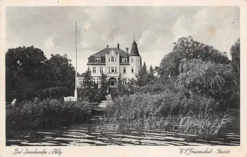 Bad Zwischenahn i. Oldbg. Frauenschule Seeseite Niedersachsen Postkarte AK 1943