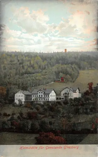 Heimstätte für Genesende Gleesberg Postkarte