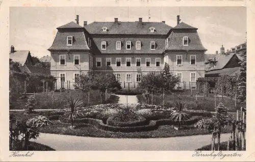 Herrschaftsgarten in Herrnhut Oberlausitz Sachsen Postkarte AK 1925