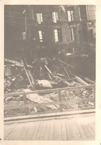 Zerstörte Trummer Häuser Charleville Frankreich