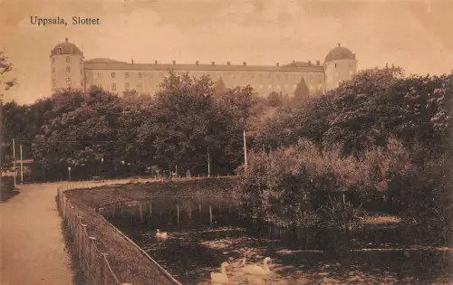 Uppsala Slottet Postkarte AK