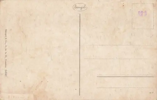 Herzog Friedrichstrasse mit goldenem Dach Innsbruck Österreich Postkarte AK