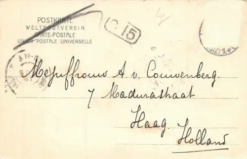 Gruß aus dem Harz Sachsen-Anhalt Postkarte AK 1907