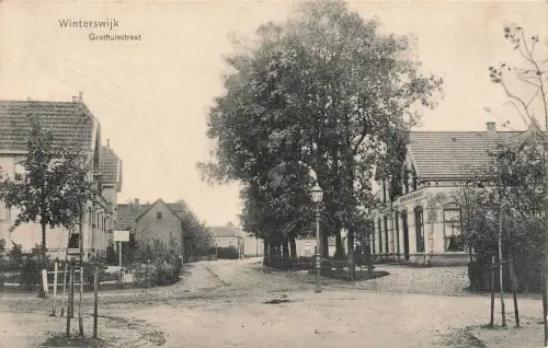 Gasthuisstraat in Winterswijk Niederlande Postkarte AK 1915