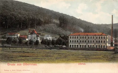 Gruss aus Olbernhau Dörfel Postkarte