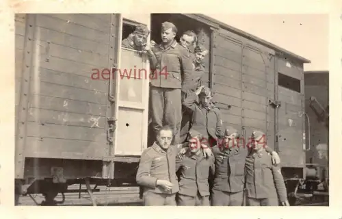 Flakscheinwerfer Abteilung B33 Zug nach Rußland