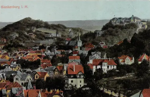 Blankenburg i. H. Ansicht Postkarte AK