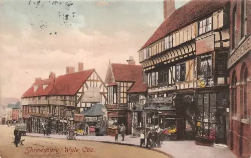 Shrewsbury Wyla Cop Postkarte 1910