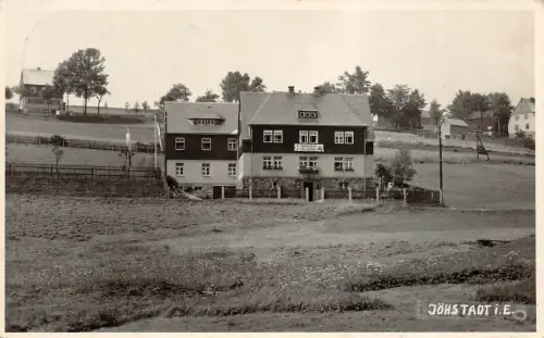 Sommerfrische und Jugendherberge in Jöhstadt im Erzgebirge Sachsen AK 1937