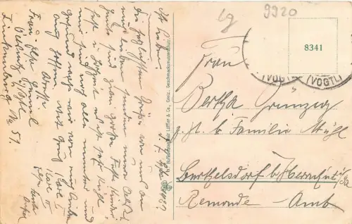 Oelsnitz i. V. Ansicht Postkarte AK