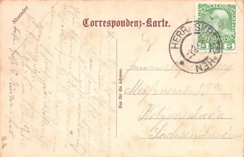 Herrnskretschen (Hřensko) (Böhm. Schweiz) Postkarte AK