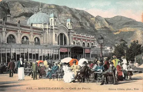 Monte-Carlo Café de Paris Postkarte