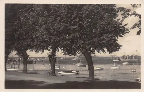 Kiel An der Wasserallee Postkarte AK