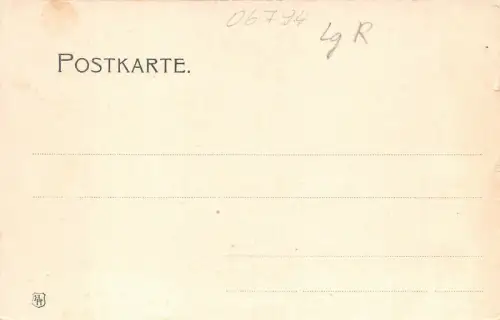 Silberner Mann im Rennethal Harz Sachsen-Anhalt Postkarte