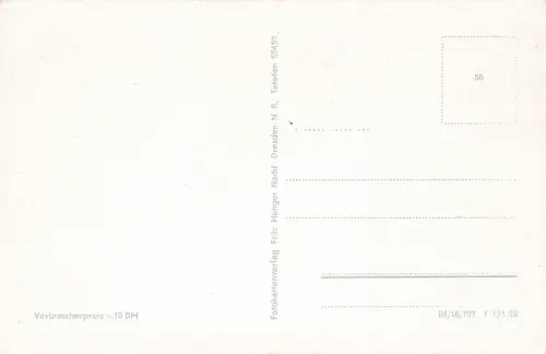 Breitebergbaude in Hainewalde im Zittauer Gebirge Sachsen Postkarte AK