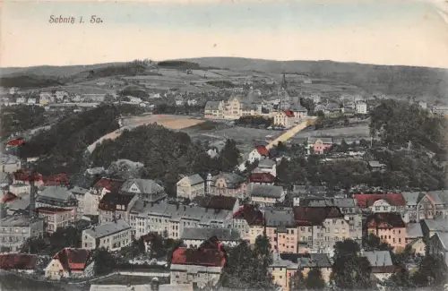 Sebnitz i. Sa. Ansicht Feldpostkarte AK 1918