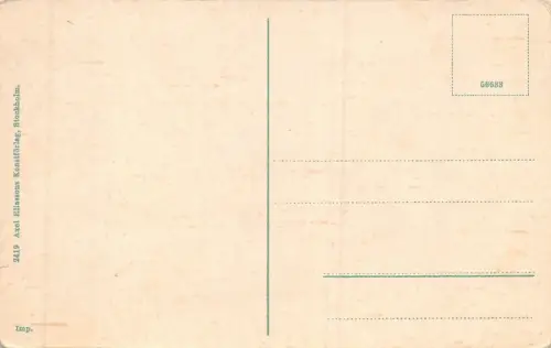 Lappläger Schweden Postkarte