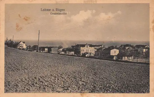 Lohme a. Rügen Gesamtansicht Feldpostkarte AK